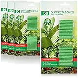 com-four® 200x Düngestäbchen für Grünpflanzen, ausgewogener Pflanzendünger, für gesundes und kräftiges Wachstum ohne Überdüngung foto / 10,99 €