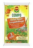 Compo Herbst-Rasen Langzeit-Dünger, 3 Monate Langzeitwirkung, Granulatform, 10 kg, 500 m² foto / 30,13 € (3,01 € / kg)