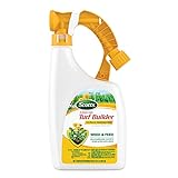 Scotts Liquid Turf Builder with Plus 2 Weed Control Fertilizer, 32 fl. oz. - Weed and Feed - Kills Dandelions, Clover and Other Listed Lawn Weeds - Covers up to 6,000 sq. ft. photo / $10.69