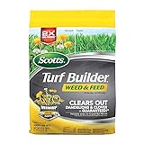 Scotts Turf Builder Weed and Feed 3; Covers up to 5,000 Sq. Ft., Fertilizer, 14.29 lbs. photo / $25.78