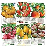 Multicolor Tomato Seed Packet Collection (6 Individual Packets) Non-GMO Seeds by Seed Needs photo / $11.85 ($1.98 / Count)