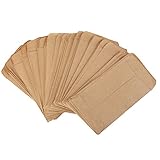 BRUSSELS08 100pcs vintage Seed buste vuoto sacchetti di carta kraft marrone semi sementi buste, tasca portaoggetti per home Garden food Seed Storage foto / EUR 3,33