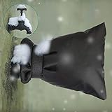 AOLVO Outdoor Acqua del Rubinetto di Protezione, previene Freeze ups, Tubi di Rottura Outdoor Faucet Cover Calzini Freeze Protezione per l' Inverno, Riutilizzabile Rubinetto Protector Isolante (Nero) foto / EUR 2,83