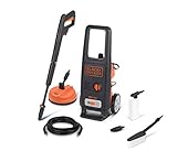 Black+Decker BXPW1600PE Idropulitrice ad Alta Pressione (1600 W, 125 bar, 420 l/h) con Patio Cleaner e Spazzola Fissa foto / EUR 119,90