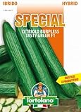 Sementi di ortaggi ibride e selezioni speciali ad uso amatoriale in buste termosaldate (80 varietà) (CETRIOLO BURPLESS TASTY GREEN F1) foto / EUR 8,50