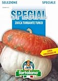 Sementi di ortaggi ibride e selezioni speciali ad uso amatoriale in buste termosaldate (80 varietà) (ZUCCA TURBANTE TURCO) foto / EUR 8,50