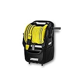 Karcher Irrigazione - Avvolgitubo portatile HR 7.315 con cassetto portaoggetti. Dotato di tubo PrimoFlex da 5/8