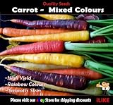 Carota colori misti 500 semi minimi. Impianto orto. Molto inusuale. foto / EUR 16,92