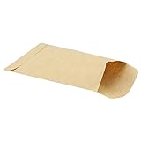 100 UNIDS Semillas Híbridas Kraft Bolsas de Papel Granos Trigo Arroz Semillas Bolsa de Almacenamiento de Embalaje Bolsa Protectora para Plantas con Forma De Fruta (6*11cm) foto / 13,62 €