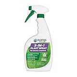 Earth's Ally 3-in-1 Plant Spray | Insecticide, Fungicide & Spider Mite Control, Use on Indoor Houseplants and Outdoor Plants, Gardens & Trees - Insect & Pest Repellent & Antifungal Treatment, 24oz photo / $13.98 ($0.58 / Ounce)