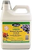 Flower Food by EZ-gro | 10-30-20 Blossom Booster is a Plant Food for all Blooming Plants | This Plant Fertilizer is both E Z to MIx and E Z to Use because it is a Liquid Plant Food photo / $18.47