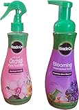 Miracle-Gro Blooming Houseplant Food, 8 oz & Miracle-Gro Orchid Plant Food Mist (Orchid Fertilizer) 8 oz. (2 fertilizers) photo / $16.95