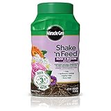 Miracle-Gro Shake 'n Feed Rose and Bloom Plant Food - Promotes More Blooms and Spectacular Colors (vs. Unfed Plants), Feeds Roses and Flowering Plants for up to 3 Months, 1 lb. photo / $3.69