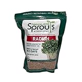 Nature Jims Radish Sprout Seeds – 16 Oz Organic Sprouting Seeds – Non-GMO Premium Radish Seeds – Resealable Bag for Longer Freshness – Rich in Vitamins, Minerals, Fiber photo / $18.00 ($1.12 / Ounce)