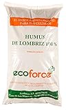 CULTIVERS Humus de Lombriz Ecológico 40 L Universal. Abono para Plantas. Fertilizante Orgánico 100% Natural. Reconstituyente del Suelo foto / 16,99 €