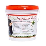 Eden Vegetables & Leafy Greens Organic Enriched Fertilizer (5 lb Bucket)-Neem Plant Food 7-7-7 Enriched Formula for Perfect Nitrogen, Phosphorous, and Potassium Balance photo / $26.99