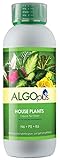 AlgoPlus for Houseplants - Perfectly Balanced Liquid Fertilizer for Healthier, More Robust, Indoor Plants - 1L Bottle w/ Measuring Cup photo / $24.99