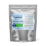 Cesco Solutions Ammonium Sulfate Fertilizer 5lb Bag – 21% Nitrogen 21-0-0 Fertilizer for Lawns, Plants, Fruits and Vegetables, Water Soluble Fertilizer for Alkaline soils. Sturdy Resealable Bag photo / $19.99