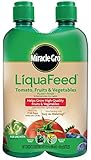 Miracle-Gro LiquaFeed Tomato, Fruits and Vegetables Plant Food Refill Pack, 2 Pack (Liquid Plant Fertilizer) photo / $9.78