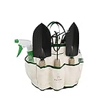 Pure Garden 75-08002 8 Piece Garden Tool and Tote Set Repel-pesticides, 7x4.5, b photo / $17.55