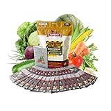 22,000 Non GMO Heirloom Vegetable Seeds, Survival Garden, Emergency Seed Vault, 34 VAR, Bug Out Bag - Beet, Broccoli, Carrot, Corn, Basil, Pumpkin, Radish, Tomato, More photo / $38.06