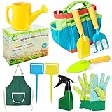 Gartengeräte für Kinder,Gartenspielzeug Set,Spielwerkzeuge für den Strand/Garten,Gartenwerkzeug Set Im Freien,Kids Gardening Tools,Kindergarten Gießkanne,Gießkanne für Kinder foto / 21,99 €