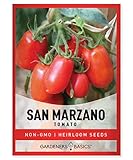 San Marzano Tomato Seeds for Planting Heirloom Non-GMO Seeds for Home Garden Vegetables Makes a Great Gift for Gardening by Gardeners Basics photo / $4.95