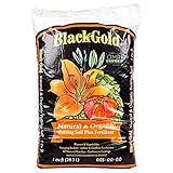 SunGro Black Gold All Purpose Natural and Organic Potting Soil Fertilizer Mix for House Plants, Vegetables, Herbs and More, 1 Cubic Feet Bag photo / $23.09