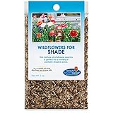 Partial Shade Wildflower Seeds Bulk - Open-Pollinated Wildflower Seed Mix Packet, No Fillers, Annual, Perennial Wildflower Seeds Year Round Planting - 1 oz photo / $8.49