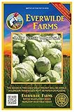 Everwilde Farms - 500 Early Jersey Wakefield Cabbage Seeds - Gold Vault Jumbo Seed Packet photo / $2.98