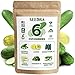 photo Seedra 6 Cucumber Seeds Variety Pack - 220+ Non GMO, Heirloom Seeds for Indoor Outdoor Hydroponic Home Garden - National Pickling, Lemon, Spacemaster Bush Cuke, Marketmore & More