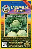 Everwilde Farms - 500 Early Round Dutch Cabbage Seeds - Gold Vault Jumbo Seed Packet photo / $2.98