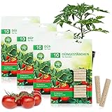 com-four® 40x Bâtonnets d'engrais pour tomates - Engrais équilibré pour tomates avec Une Longue durée d'action photo / 9,99 €