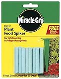 Miracle-Gro Indoor Plant Food Spikes, 4 Packs of 1.1-Ounce photo / $14.56 ($3.64 / oz)