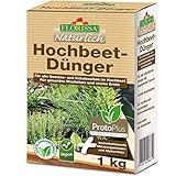 Florissa Natürlich Bio Hochbeet-Dünger | Bio und VEGAN mit rein pflanzlichen Inhaltsstoffen | schnellster Bio-Dünger durch ProtoPlus | Natur im Garten und biologisch GÄRTNERN Gütesiegel, 1000 g foto / 9,99 € (9,08 € / kg)