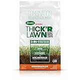 Scotts Turf Builder Thick'R Lawn Bermudagrass - 4,000 sq. ft., Combination Seed, Fertilizer and Soil Improver, Fill Lawn Gaps and Enhance Root Development, 40 lb. photo / $52.99