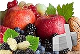 Fruit Combo Pack Raspberry, BlackBerry, Blueberry, Strawberry, Apple, Mulberry 575+ Seeds UPC 695928808755 & 4 Free Plant Markers photo / $8.15