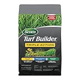 Scotts Turf Builder Triple Action1 - Combination Weed Control, Weed Preventer, and Fertilizer, 33.94 lbs., 12,000 sq. ft. photo / $76.00