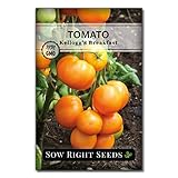 Sow Right Seeds - Kellogg's Breakfast Tomato Seed for Planting - Non-GMO Heirloom Packet with Instructions to Plant a Home Vegetable Garden photo / $4.99