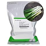 Tokyo Long White Bunching Onion Garden Seeds - 1 Oz ~8,400 Seeds - Non-GMO, Heirloom Vegetable Gardening & Micro Greens Seed photo / $15.30