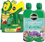 Generic Miracle-Gro LiquaFeed All Purpose Plant Food Advance Starter Kit and Flowering Trees & Shrubs Plant Food Bundle: Feeding as Easy as Watering photo / $39.99