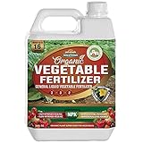 PetraTools Organic Liquid Vegetable Fertilizer, Organic Liquid Fertilizer for Vegetables, Liquid Seaweed Plant Food for Vegetables, 3-3-2 NPK All Purpose Organic Fertilizer Made in The USA (32 oz) photo / $21.99