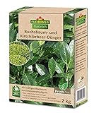 Florissa Natürlich 58595 Buchsbaum, Kirschlorbeer und immergrüne Pflanzen intensives Grün | schnellser Bio-Dünger durch ProtoPlus | haustierfreundlich, Braun foto / 12,69 € (5,79 € / kg)