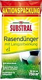 Substral Rasendünger, mit Langzeitwirkung, 100 Tage Langzeitdüngung, mit umhüllten Langzeitstickstoff, für 750 m², 15 kg foto / 47,99 € (3,20 € / kg)