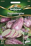 Quedlinburger 290200 Topfaubergine Pinstripe F1 (Auberginensamen) foto / 5,81 €