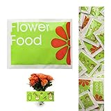 100 Tüten Blumenfrisch Flower Food - Schnittblumenfrisch für lange haltbare und frische Blumen - Blumendünger - a Beutel für 0,5L Wasser für schne und haltbare Blumensträusse und Schnittblumen foto / 6,06 €