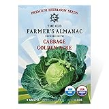 The Old Farmer's Almanac Heirloom Cabbage Seeds (Golden Acre) - Approx 950 Seeds photo / $4.29 ($0.00 / Count)