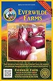 Everwilde Farms - 200 Red Cippolini Onion Seeds - Gold Vault Jumbo Seed Packet photo / $2.98