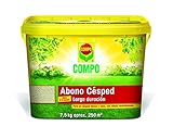 Compo Abono de césped, Efecto Larga duración 2-3 Meses, Granulado Fino, 7,5 kg, 250 m², 7.5 kg foto / 36,95 €