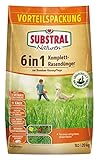 Substral Naturen 6in1 Komplett Rasendünger, mit Sofort und Langzeitwirkung mit Extra Kalk und Kalium, 270 m², 20 kg foto / 43,90 € (2,20 € / kg)